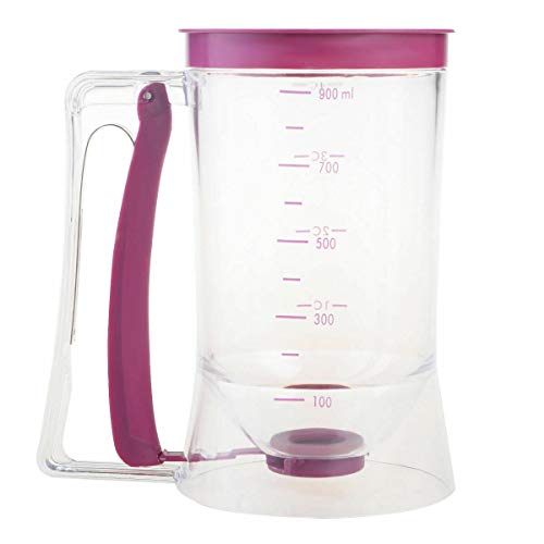 Chef Buddy Pan Cup Cake Batter Dispenser - 4 Cup Capacity 
