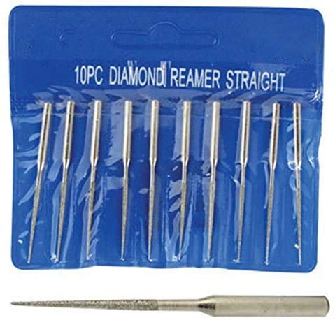  COLIBROX 10pc 2 Diamond Bead Reamer Set 1/16 x 7/8 for  Dremel Rotary Tool 1/8 : Tools & Home Improvement