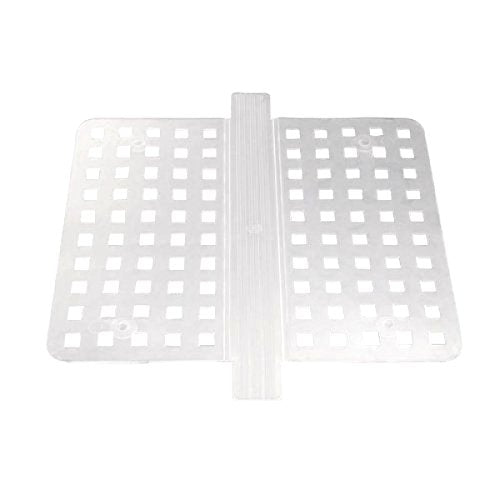 COLIBYOU Mat Protector Double Sink Divider Clear Kitchen Dish Safe Dur