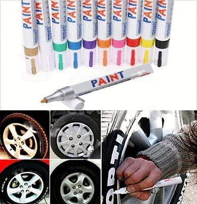 Tire Ink, Paint Pen for Car Tires, Permanent and Waterproof