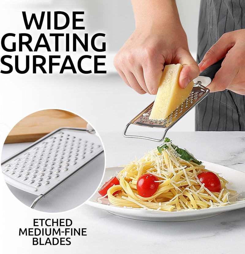 SARTIMA Kitchen Professional Cheese Grater Stainless Steel - Durable Rust