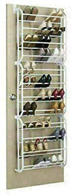 COLIBROX Trade Shop Over-The-Door Shoe Rack 36 Pairs forWall Hanging Closet Organizer Storage Stand