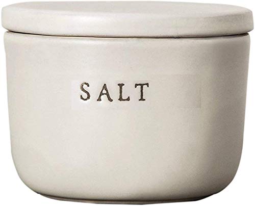 SKEMIX Salt Cellar Stoneware Cream