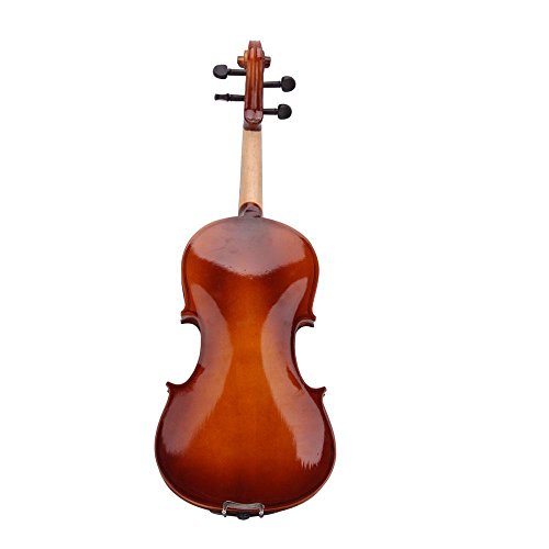 KCHEX 2016 Hot 4/4 Full Size Natural Acoustic Violin Fiddle with Case Bow Rosin