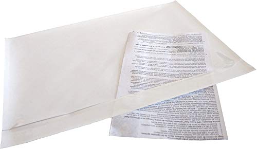 KCHEX 6" x 9" Clear Plastic Self Adhesive Shipping Label / Packing Slip Envelope Pouches (100 pcs)