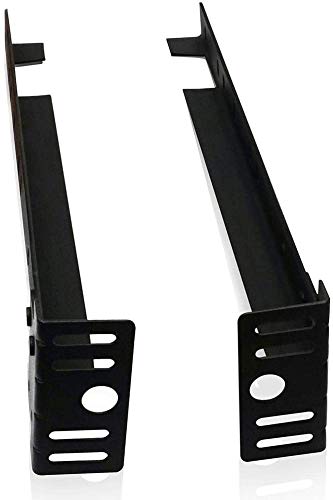 COLIBROX Bed Frame Footboard Extension Brackets Attachment Kit Set of 2 (Twin, Full, Queen, King)