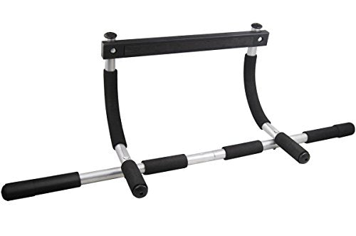 SKEMIX Super Sport Heavy Duty Doorway Chin Pull Up Bar Exercise Fitness Gym Home Door Mounted