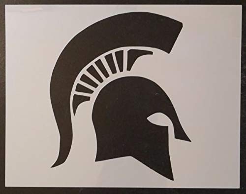 KCHEX Spartan Spartans Helmet Michigan State 11 x 8.5