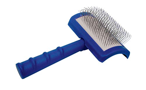 Quadow Tuffer Than Tangles Slicker Brush with Long, Soft Pins