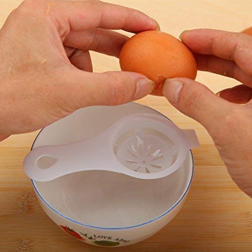 Tool Yolk White Separator-Egg Divider Strainer Screen Filter-Chef Kitchen Gadgets-Dishwasher (3-PACK)