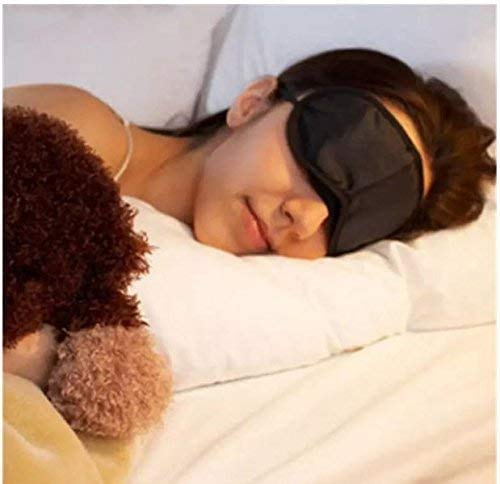 SKEMIX Pack of 40 Eye Mask Shade Cover Blindfold Night Sleeping, with Nose Pad, Blindfold Game Games Relax Cover Black