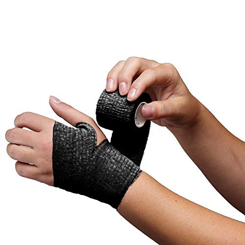 ESKONI Tattoo Grip Cover Wrap - Romlon 6pcs Disposable Cohesive Tattoo Grip