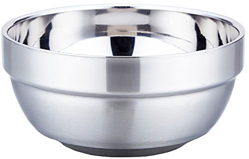 Sunrise Mirror Polished Double-Wall Insulated Stainless Steel Soup Bowl (Pack of 2) (32 oz)