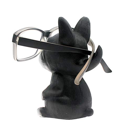 Puppy Dog Glasses Holder Stand Eyeglass Retainers Sunglasses Display Cute Animal Design Decoration (Bulldog)