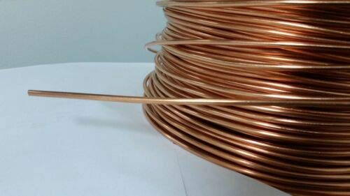 COLIBYOU Soft ANNEALED Ground Wire Solid Bare Copper 8 AWG 100 FEET Cables Electronic Stranded Wire Cable Electrics DIY