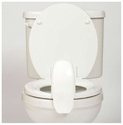 COLIBYOU Splash Guard Toilet Seat Directs Urine Home Care Disability Elevated