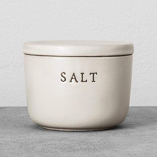 SKEMIX Salt Cellar Stoneware Cream