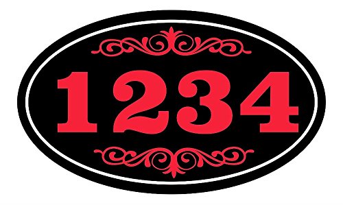 KCHEX House Address Sign Plaque Family Name Aluminum