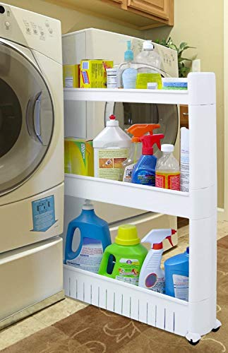 COLIBYOU Slide Out Storage Tower For Kitchen Or Laundry/Utility Room