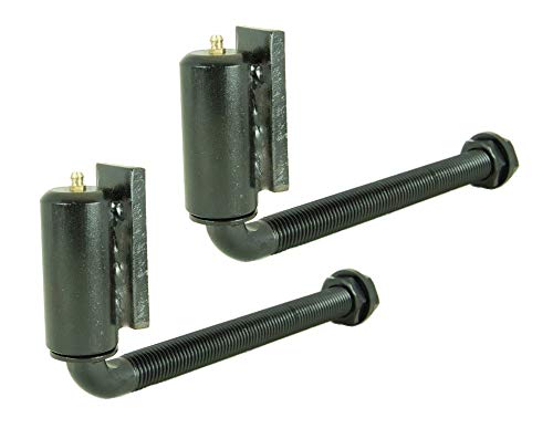 KCHEX (2X) Heavy Duty Gate Hinges - 3/4" J-Bolt Adjustable 900lb Capacity Ball Bearing