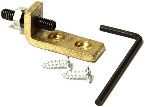 COLIBROX Tremolo Stopper Stabilizer for Floyd Rose and other floating guitar bridges, Brass(ship from usa)