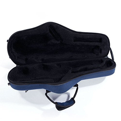 KCHEX New Protable Blue Cloth Alto Saxophone Bag Gig Case Sax Accessories