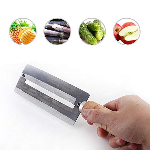 COLIBYOU Paring knife cane knife large high carbon steel peeling knife cane knife artifact pineapple knife planing knife