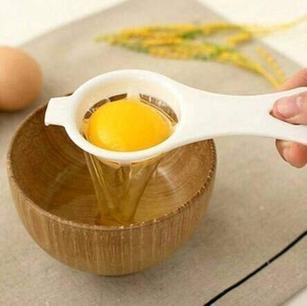 Tool Yolk White Separator-Egg Divider Strainer Screen Filter-Chef Kitchen Gadgets-Dishwasher (3-PACK)