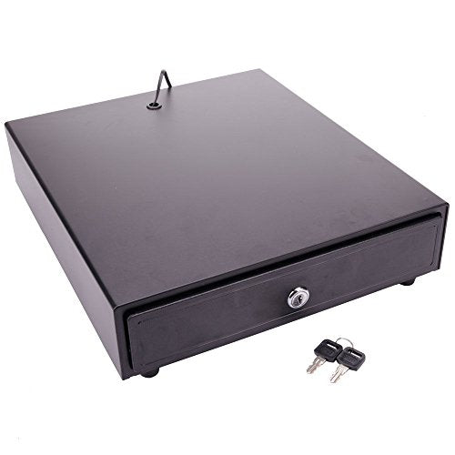 Cash Drawer Box RJ-11 Works Compatible Epson/Star POS Printers w/ 4Bill & 5Coin