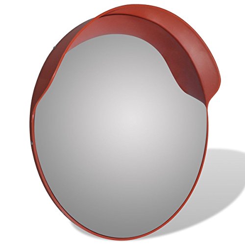 COLIBROX Outdoor Road Traffic Convex PC Mirror Safety & Security, Wide Angle Driveway, 24"