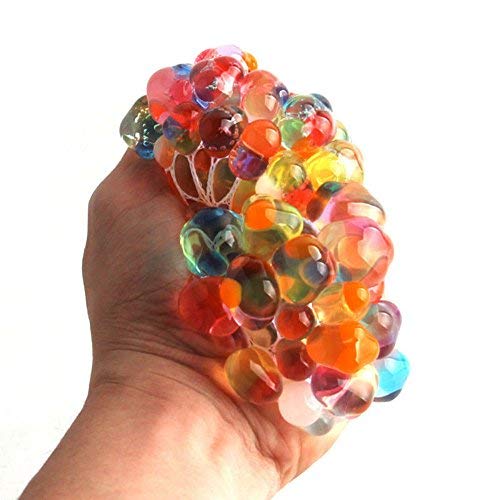 COLIBROX 3" Squishy Mesh sensory stress reliever ball toy autism squeeze anxiety fidget