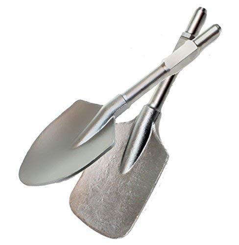 COLIBYOU 2PC 1-1/8" Hex Shovel Head & Clay Spade Scoop Attachment 4 Concrete Jack Hammer