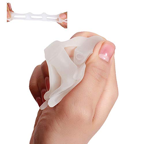 KCHEX Toe Straightener in Shoe Toe Spacer Toe Stretchers for Women and Men Gel Toe Separators for Foot Pain