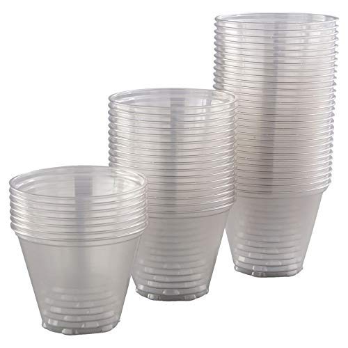 KCHEX Solo TP9R Ultra Clear Cups, Squat, 9 oz, PET, 50/Bag, 1000/Carton