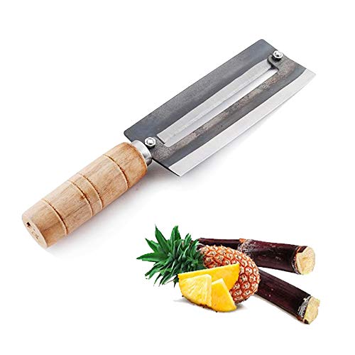 COLIBYOU Paring knife cane knife large high carbon steel peeling knife cane knife artifact pineapple knife planing knife