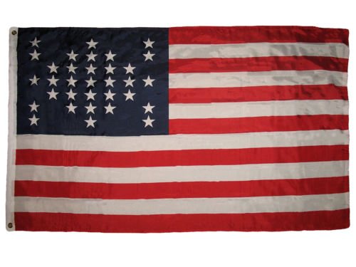 KCHEX 3X5 Usa Ft Fort Sumter Flag Union Civil War 33 Star American Flag 3'X5' Banner