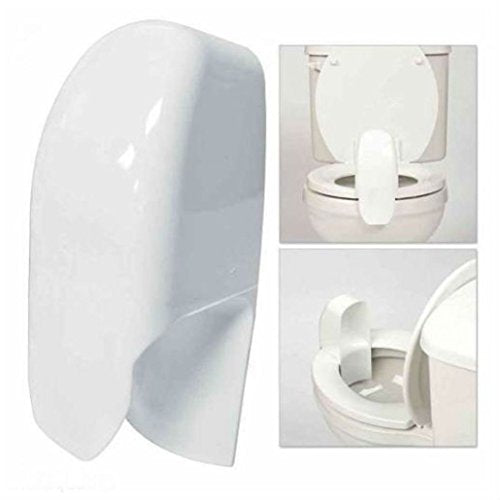 COLIBYOU Splash Guard Toilet Seat Directs Urine Home Care Disability Elevated