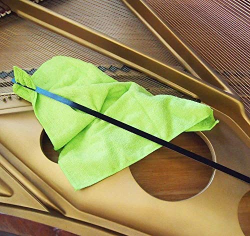 KCHEX Grand Piano Soundboard Cleaning Tool With Microfiber Dusting Cloth