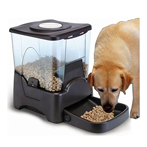 COLIBROX 10L LCD Display Programmable Portion Contro Automatic Pet Food Feeder