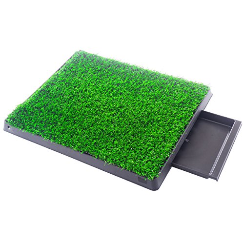 KCHEX Dog Potty Home Training Toilet Pad Grass Surface Pet Park Mat Outdoor Indoor