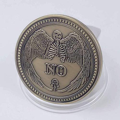 Toysdone Yes No Challenge Coin Souvenir Commemorative Coins Collection