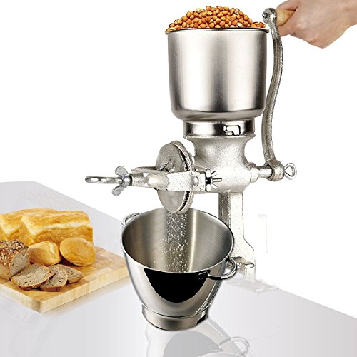 COLIBYOU Corn Wheat Grinder Cast Iron Big Hopper Grain Manual Grinder Home Commercial New