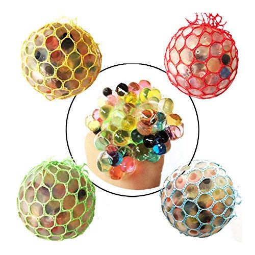 COLIBROX 3" Squishy Mesh sensory stress reliever ball toy autism squeeze anxiety fidget