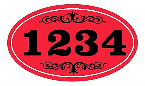 KCHEX House Address Sign Plaque Family Name Aluminum