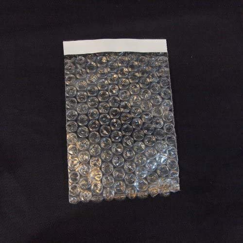 SKEMIX 100 Packs 6x8.5 SELF-Seal Clear Bubble Out Pouches Bags 3/16" Bubble WRAP 6x8.5
