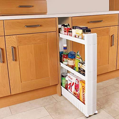 COLIBYOU Slide Out Storage Tower For Kitchen Or Laundry/Utility Room