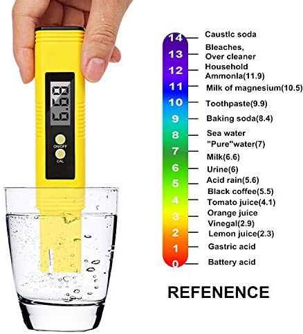 COLIBYOU Meter, Digital PH Tester, Mini Water Quality Tester for Household Drinking Water, Hydroponics, Aquariums, Swimming Pools