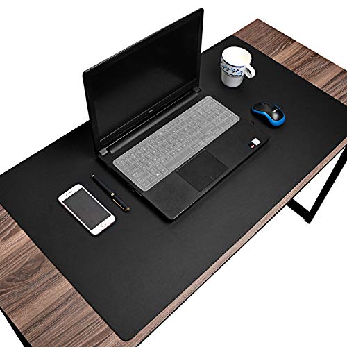 ESKONI Desk Pad Blotter 36"x20", Desk Pad Protecter, Office Desk Mat, for Office/Home, Roboller Waterproof PU Leather Mouse Pad, Writing Pad for Office and Home , Comfortable Writing Surface