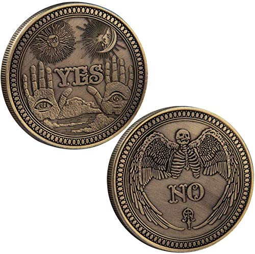 Toysdone Yes No Challenge Coin Souvenir Commemorative Coins Collection