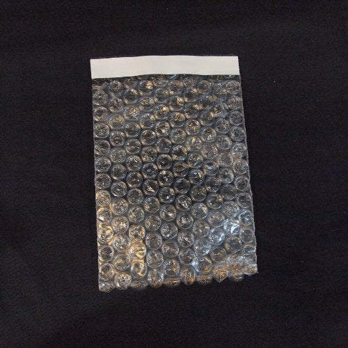 400 Packs 4"x5.5" SELF-SEAL CLEAR BUBBLE OUT POUCHES BAGS 3/16" 4x5.5